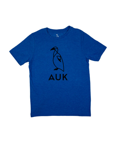 Youth Auk T - Royal Frost